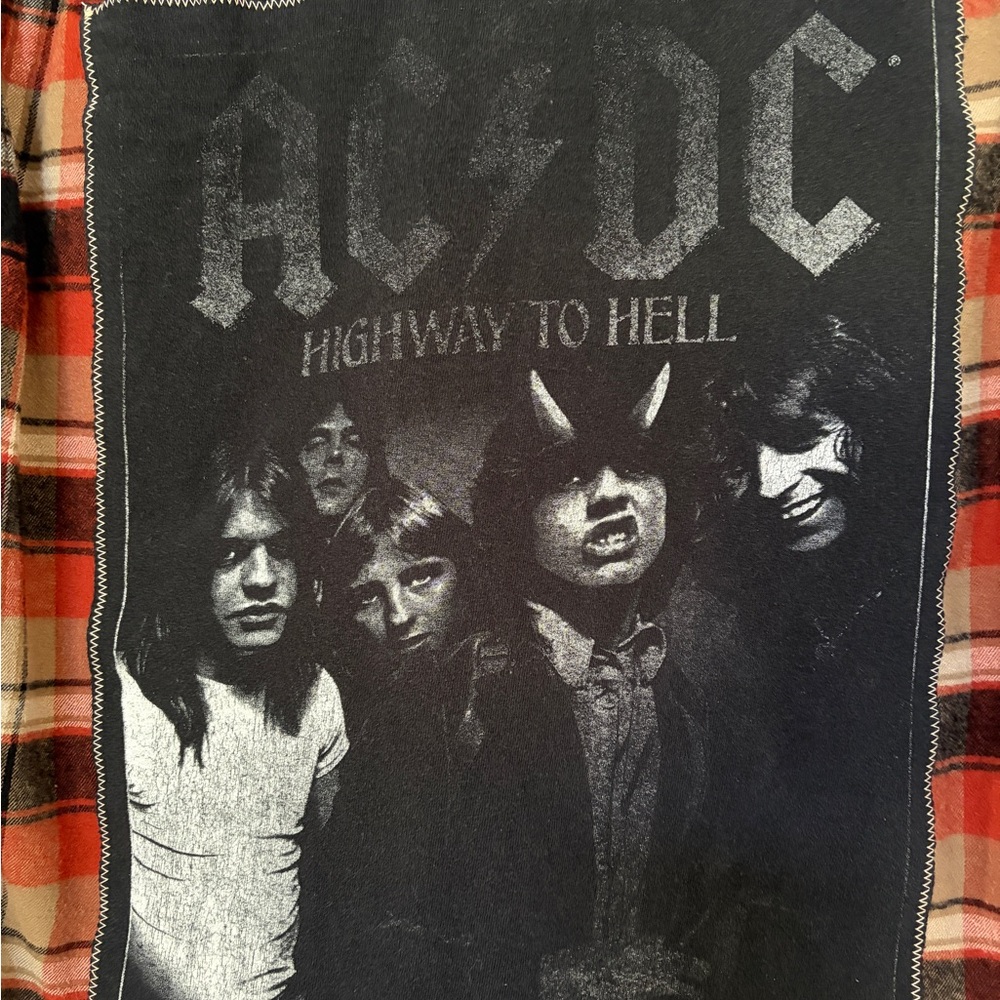 AC/DC Concert Flannel - Picture 2 of 5